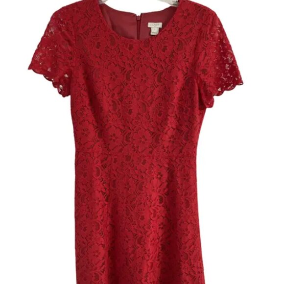J.Crew Lace Dress - Picture 1 of 3
